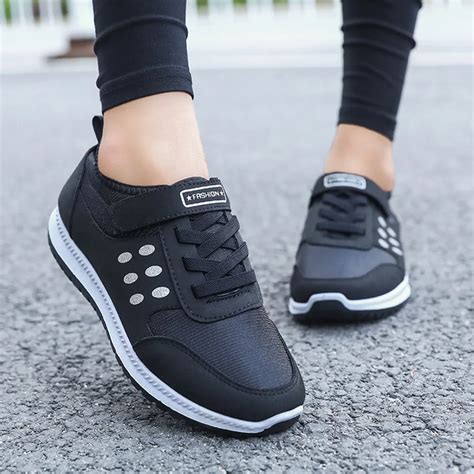 comfortable black sneakers for women.